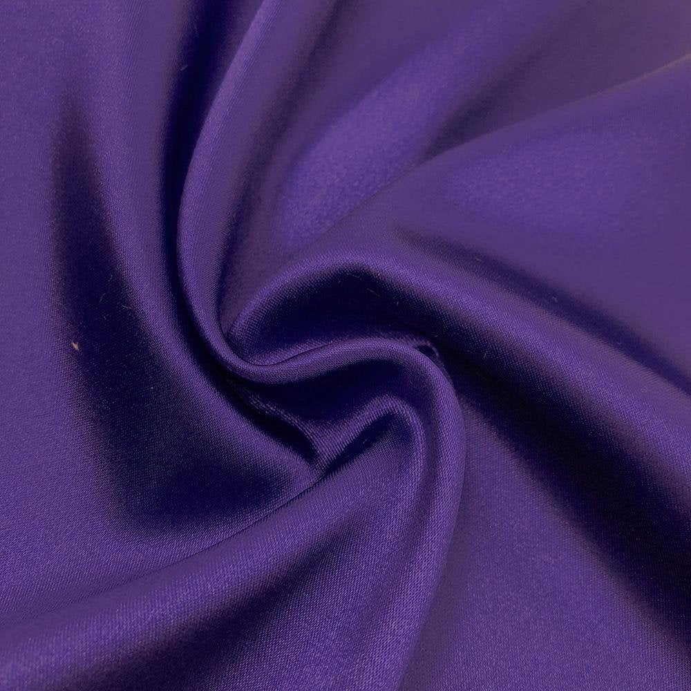 Light Purple Stretch Silk Charmeuse Fabric for Fashion 