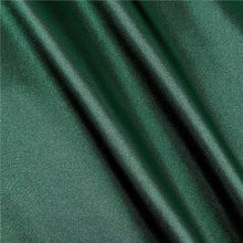 Load image into Gallery viewer, Charmeuse Satin Fabric | 58&quot; Wide | Silky, Bridal | Decoration, Fashion Crafts.Fabric Sold By Yard Hunter Green Bridal Evening Dress
