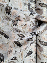 Load image into Gallery viewer, Leaves Blush Brocade Beige Fabric By The Yard Fashion Fabric NEW ARRIVAL 57&quot; W
