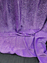 Load image into Gallery viewer, Shimmering Lavender Lame Fabric Sold By The Yard Sewing Crafts Light Weight
