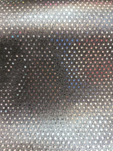 Load image into Gallery viewer, Gunmetal Spandex Fabric By The Yard Metallic Stretch Fashion Sequin Glued
