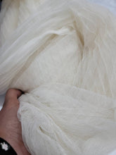 Load image into Gallery viewer, Fabric Sold By The Yard Pleated Tulle Wedding Bridal Evening Quinceañera Prom
