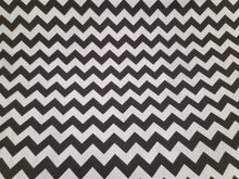 Load image into Gallery viewer, Fabric By The Yard Black And White Chevron On Stretch Jersey Knit Soft  Dress Clothing Decoration Draping Fashion New Fabric
