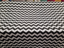 Load image into Gallery viewer, Fabric By The Yard Black And White Chevron On Stretch Jersey Knit Soft  Dress Clothing Decoration Draping Fashion New Fabric
