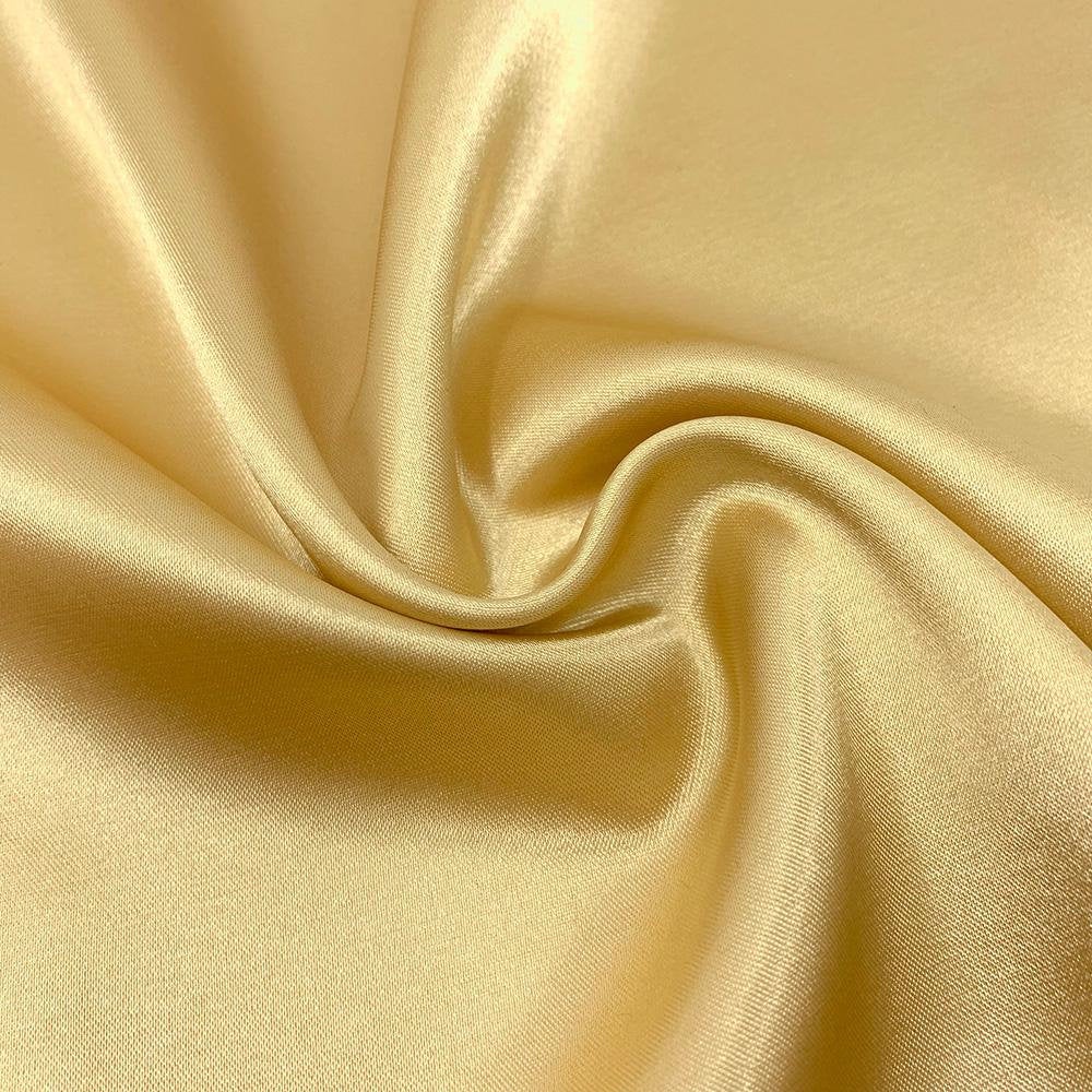 Copper CHARMEUSE Stretch Satin Fabric By The Yard// Stretch CHARMEUSE Satin  For Dresses, Decorations, Craft Project, Event Decor, Garments