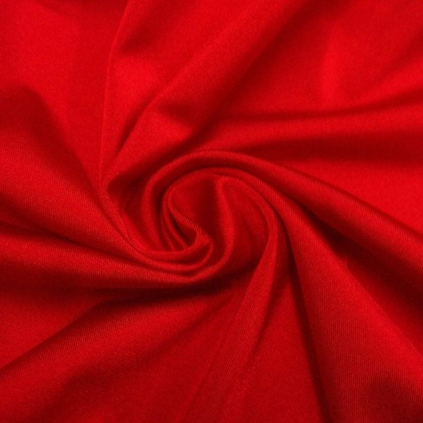 Shiny Finish Milliskin Nylon Spandex Fabric Sold By The Yard Red Fashion Stretch Fabric By The Yard Bridal Evening Dress Prom Gown Swimwear